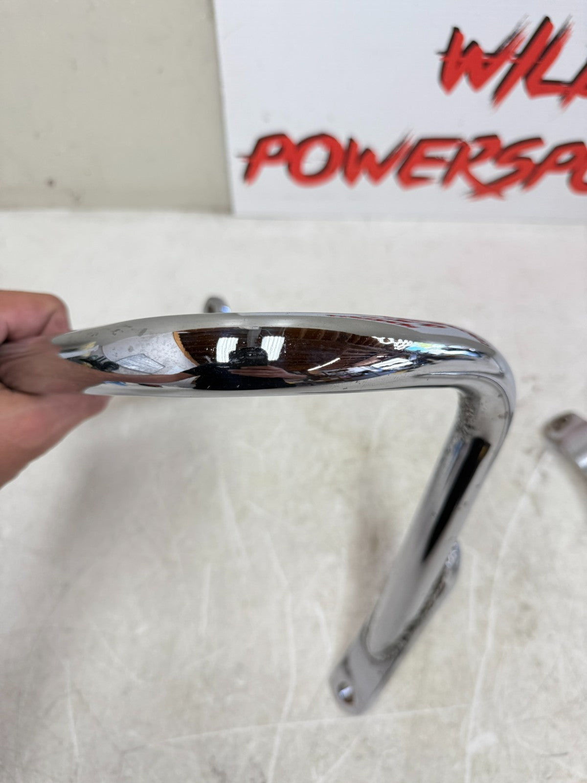 1997 HARLEY DAVIDSON SOFTAIL Saddlebag Guard Mount Support Bracket Crash Bar