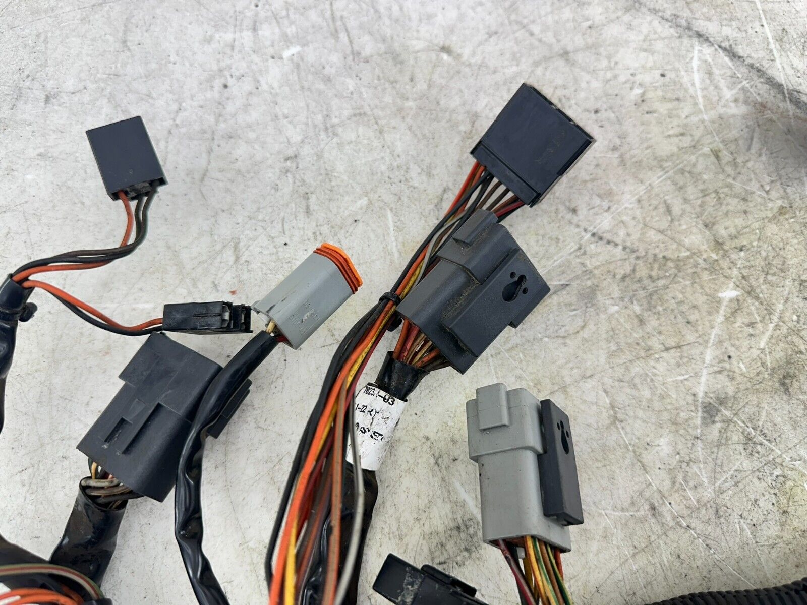 2003 HARLEY ELECTRA GLIDE classic Main Fairing Batwing Interconnect Wire Wiring