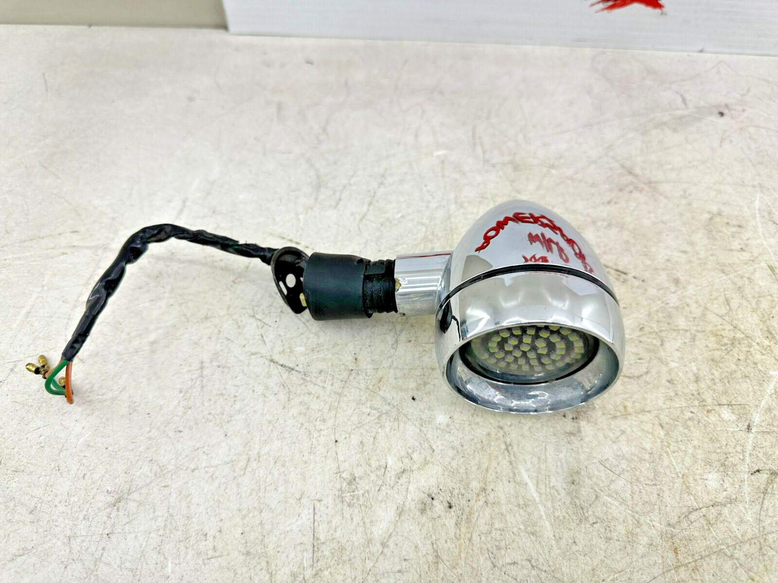 1999 HONDA VALKYRIE INTERSTATE Chrome Right Left + Front Turn Signal W/ LED Bulb