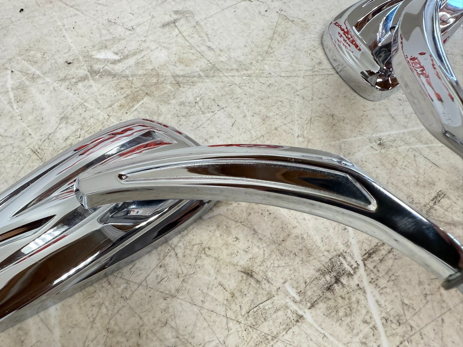 2003 HARLEY DYNA WIDE GLIDE Chrome Side Mirror Mirrors