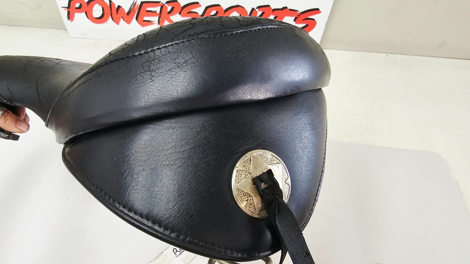 1995 HARLEY SOFTAIL FATBOY Corbin Solo Springer Driver Seat Chrome Filler Panel