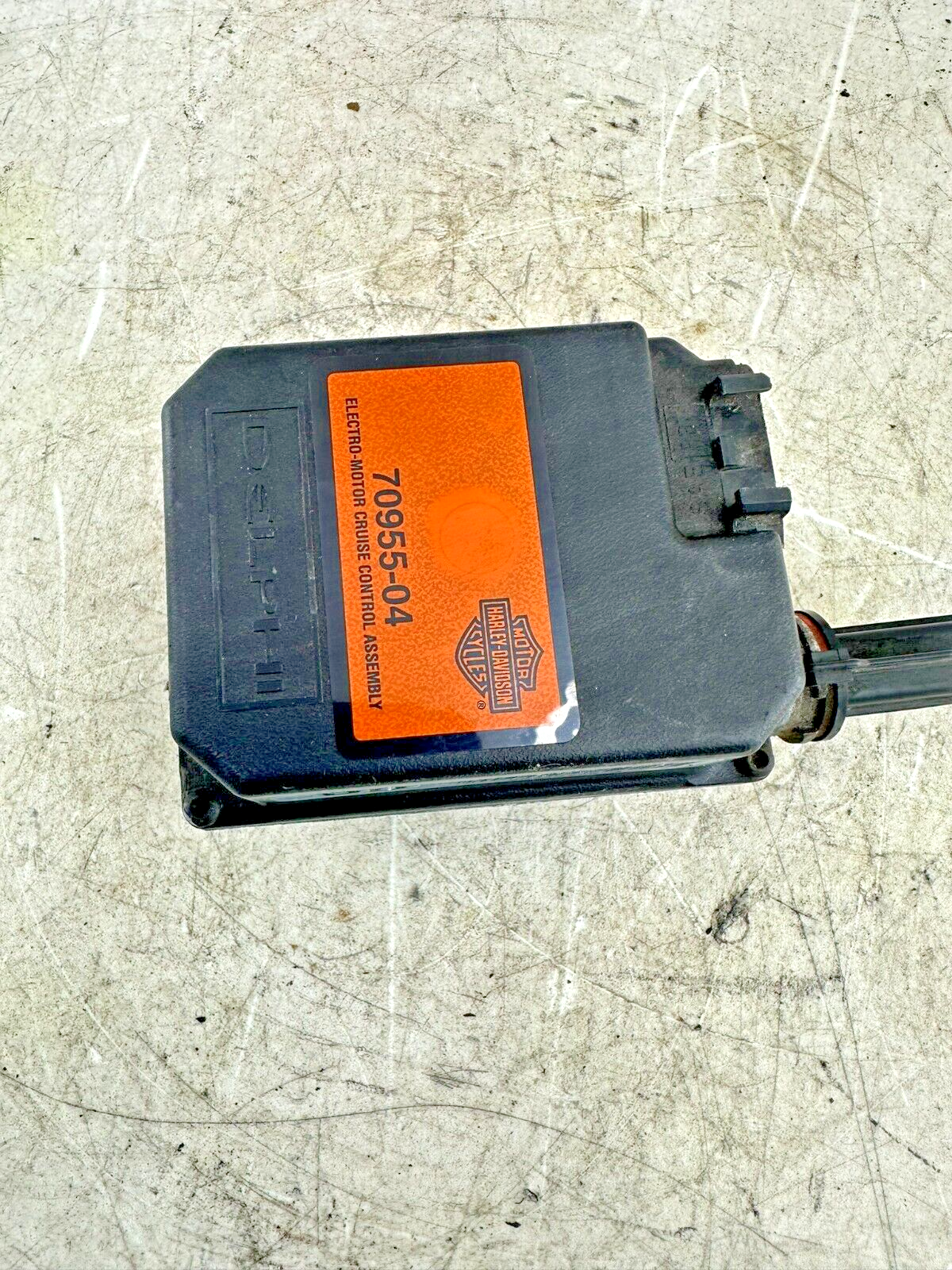 2007 Harley Electra Glide CVO Cruise Control Module Box W/ Cable 70955-04