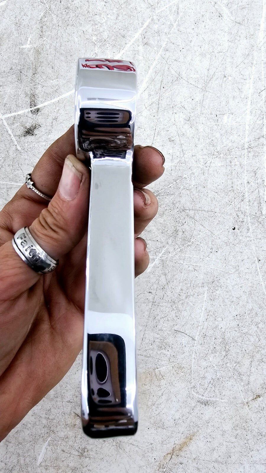 1988 HARLEY SOFTAIL Chrome Transmission Shift Lever Linkage Cover