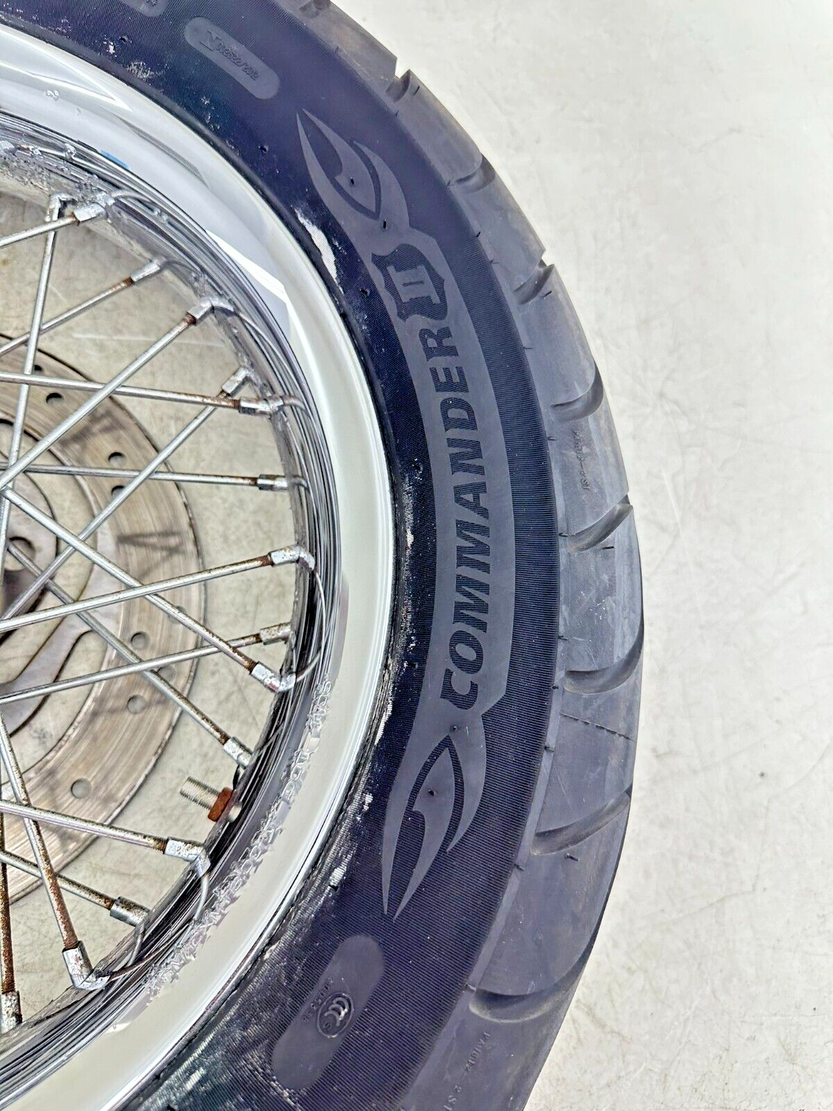 2006 HARLEY SOFTAIL DELUXE OEM HD 16" Rear Wheel Rim Spoke Laced