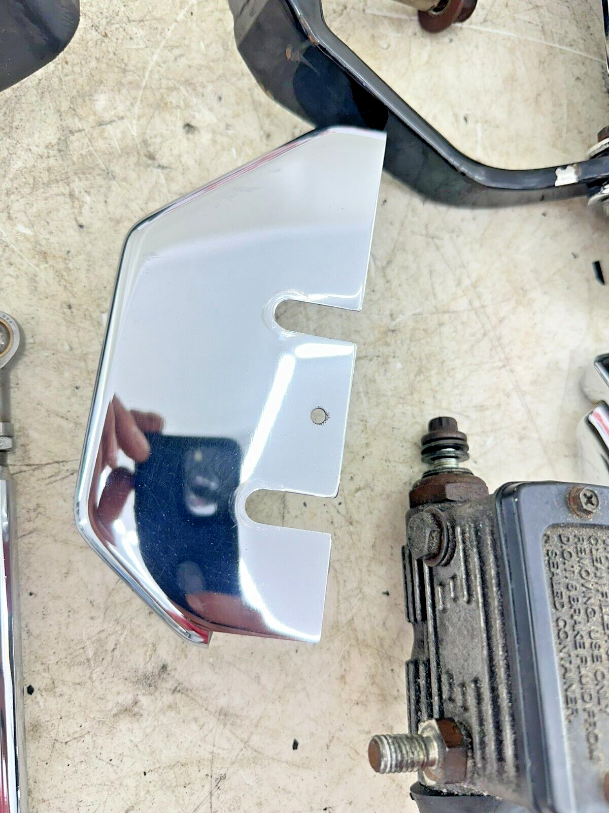 1995 HARLEY SOFTAIL OEM HD Driver Floorboards Footrest Heel Toe Shifter Brake