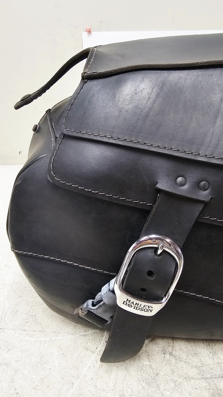 2001 Harley Davidson Sportster OEM Leather Saddlebags