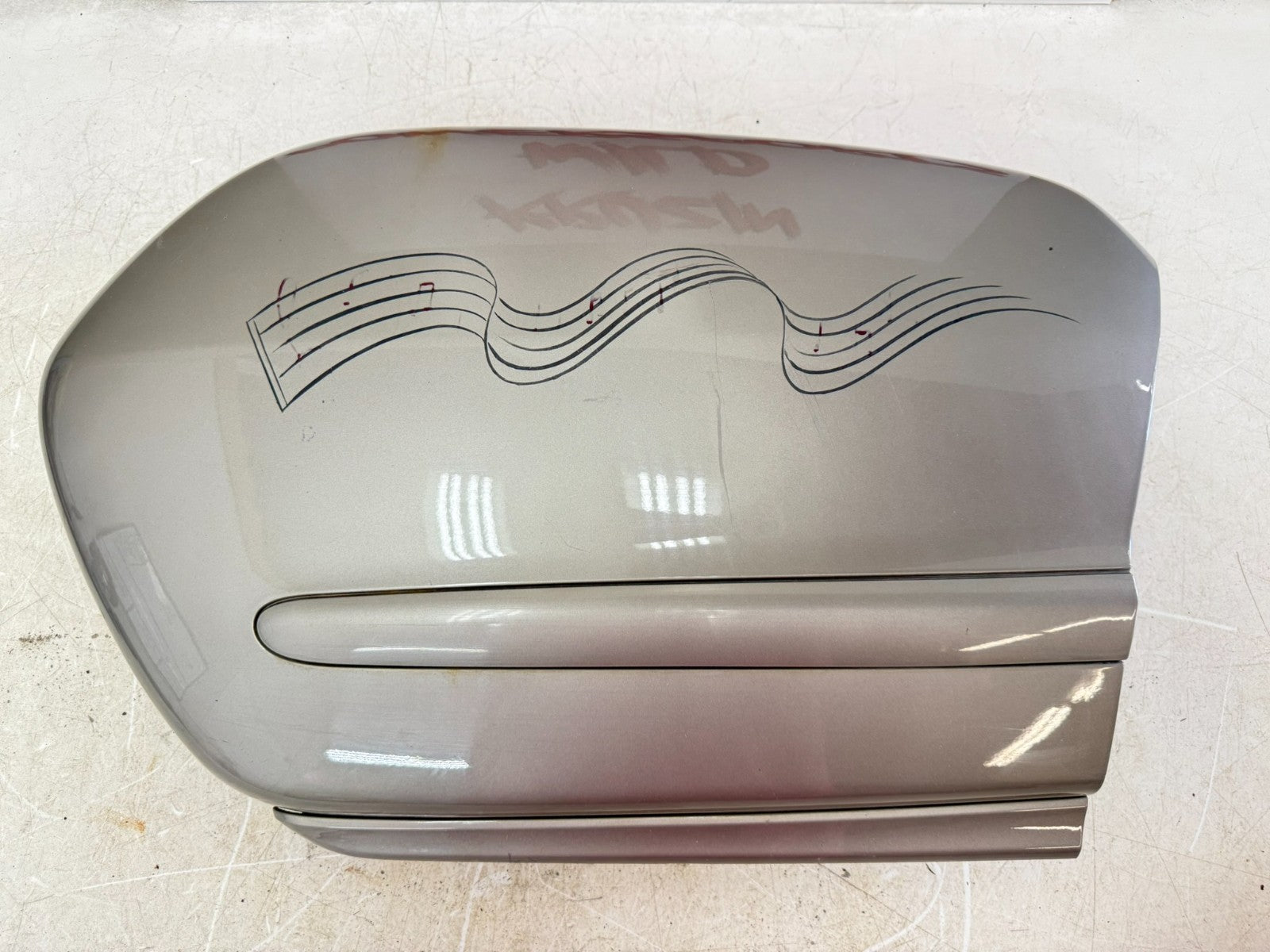 2002 Honda Goldwing GL1800 OEM Left Side Saddlebag Panel Lid