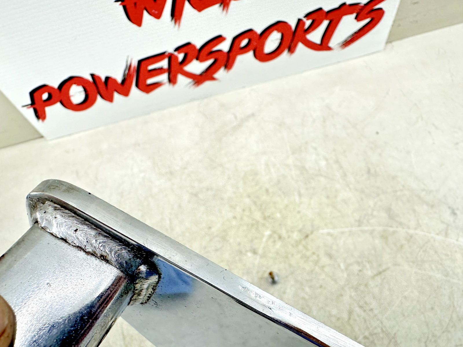 1999 HONDA VALKYRIE INTERSTATE Chrome Driver Left Side Foot Peg mount frame