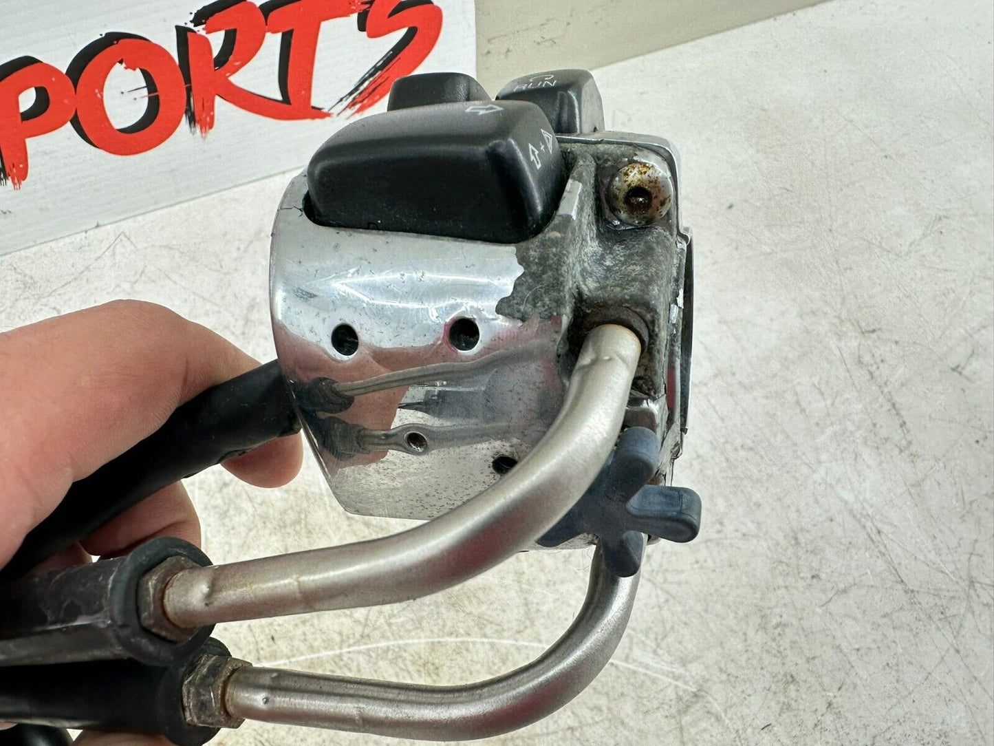 2002 HARLEY SOFTAIL Right Left hand Controls Switch + Throttle Cable
