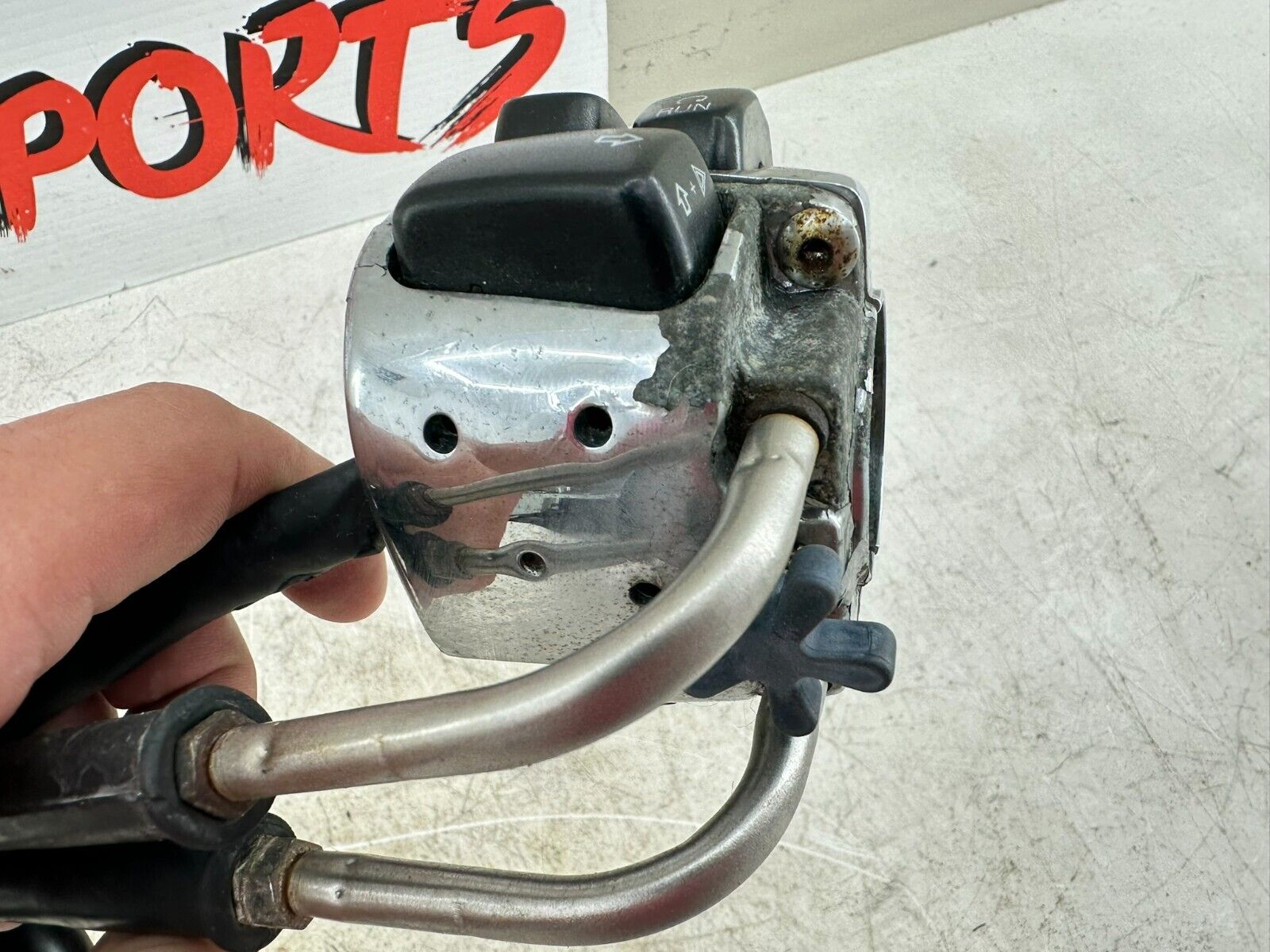 2002 HARLEY SOFTAIL Right Left hand Controls Switch + Throttle Cable