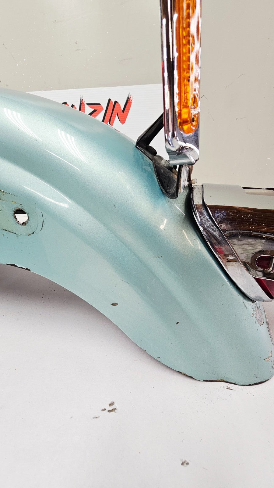 1990 Harley FXR FXRT FXRD FXRS FXLR FXRC Rear Fender Taillight License Plate MTG