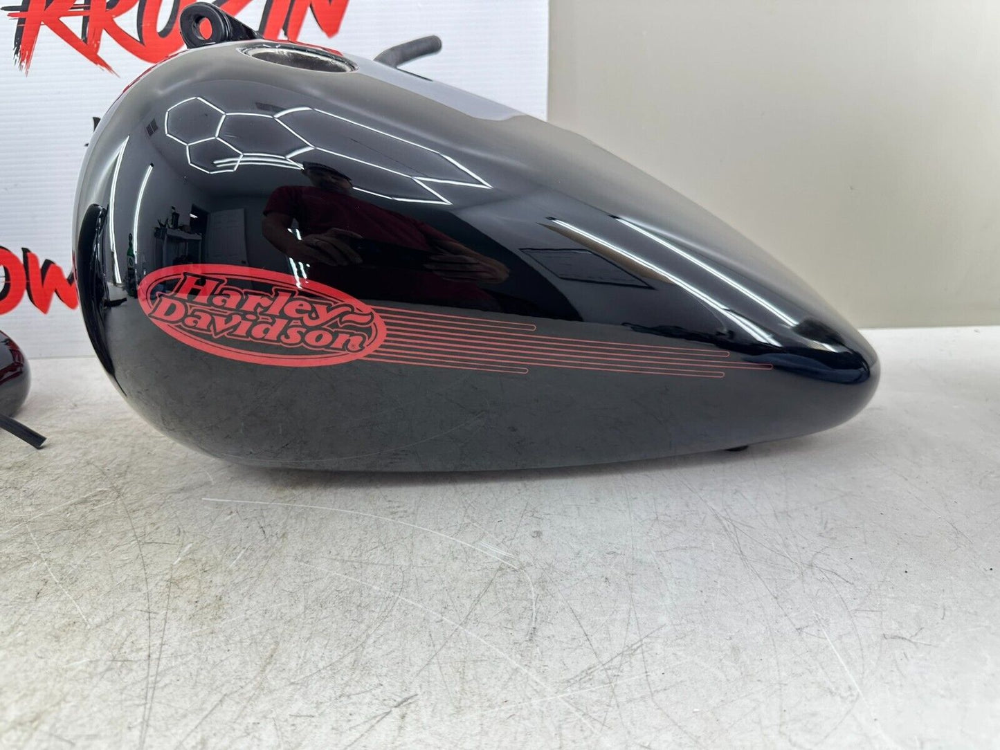 1999 HARLEY SOFTAIL OEM HD Split Gas Fuel Tank Set Beautiful!! 5.2 Gallon 