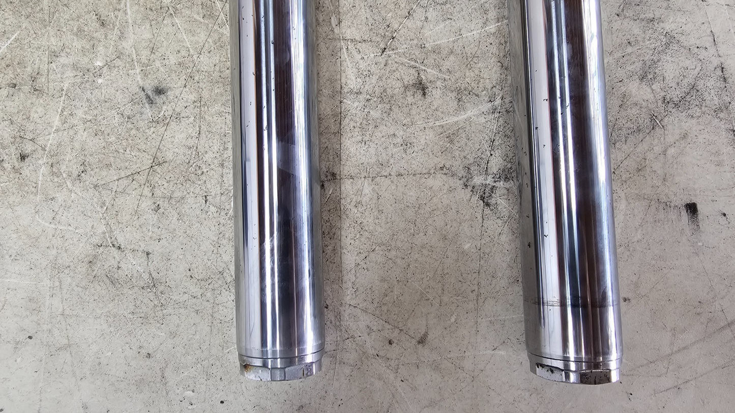 2000 Harley Davidson Sportster 883 Front Left Right Fork End Sliders Leg Tubes