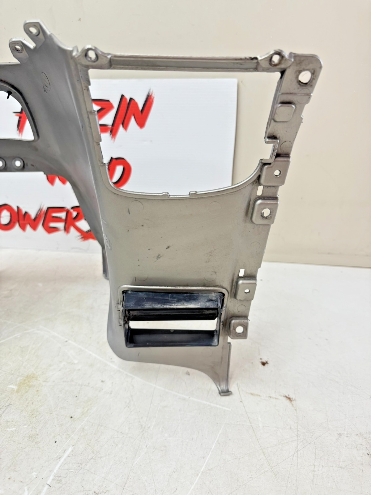 2002 Honda Goldwing GL1800 Front Dash Gas Tank Stereo Radio Fairing Cover Cowl 