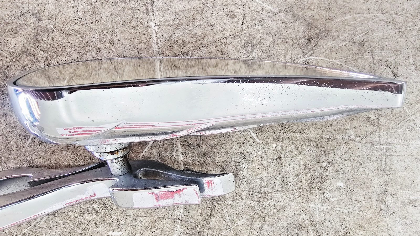 2003 HARLEY SOFTAIL DEUCE Chrome Teardrop Rearview Side Mirrors