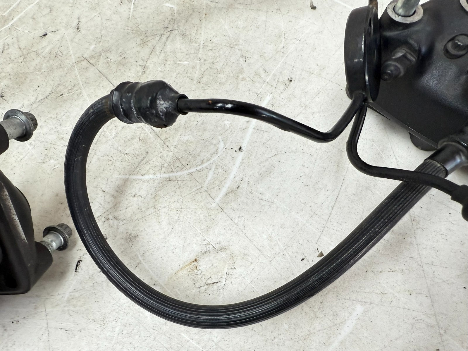 2003 HARLEY ELECTRA GLIDE Front Brake Master Cylinder Dual Caliper Hose