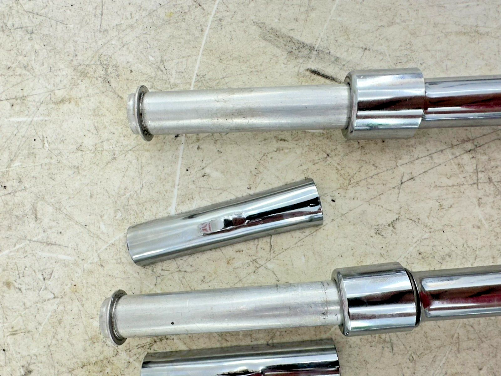 1999 HARLEY SOFTAIL Chrome Adjustable Push Rod Covers