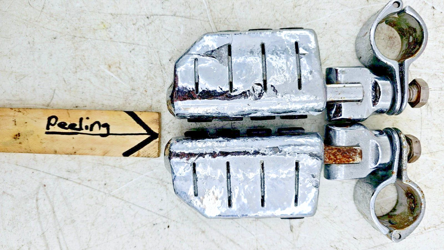 1997 HARLEY SOFTAIL Highway Crash Guard Bar Foot Pegs Rest