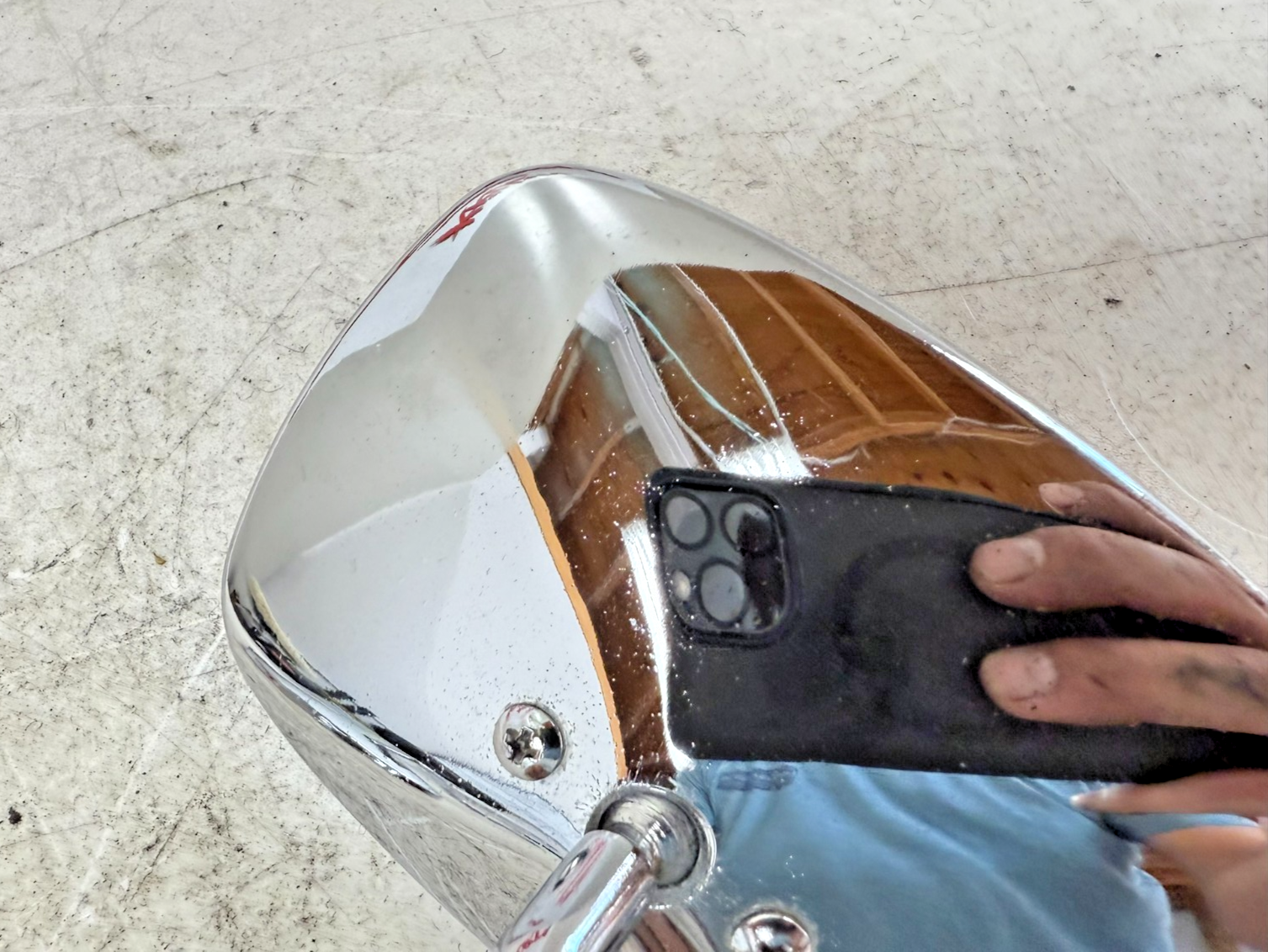 1997 HARLEY DAVIDSON SOFTAIL Mirror Right & Left Rear View Mirrors OEM Handlebar