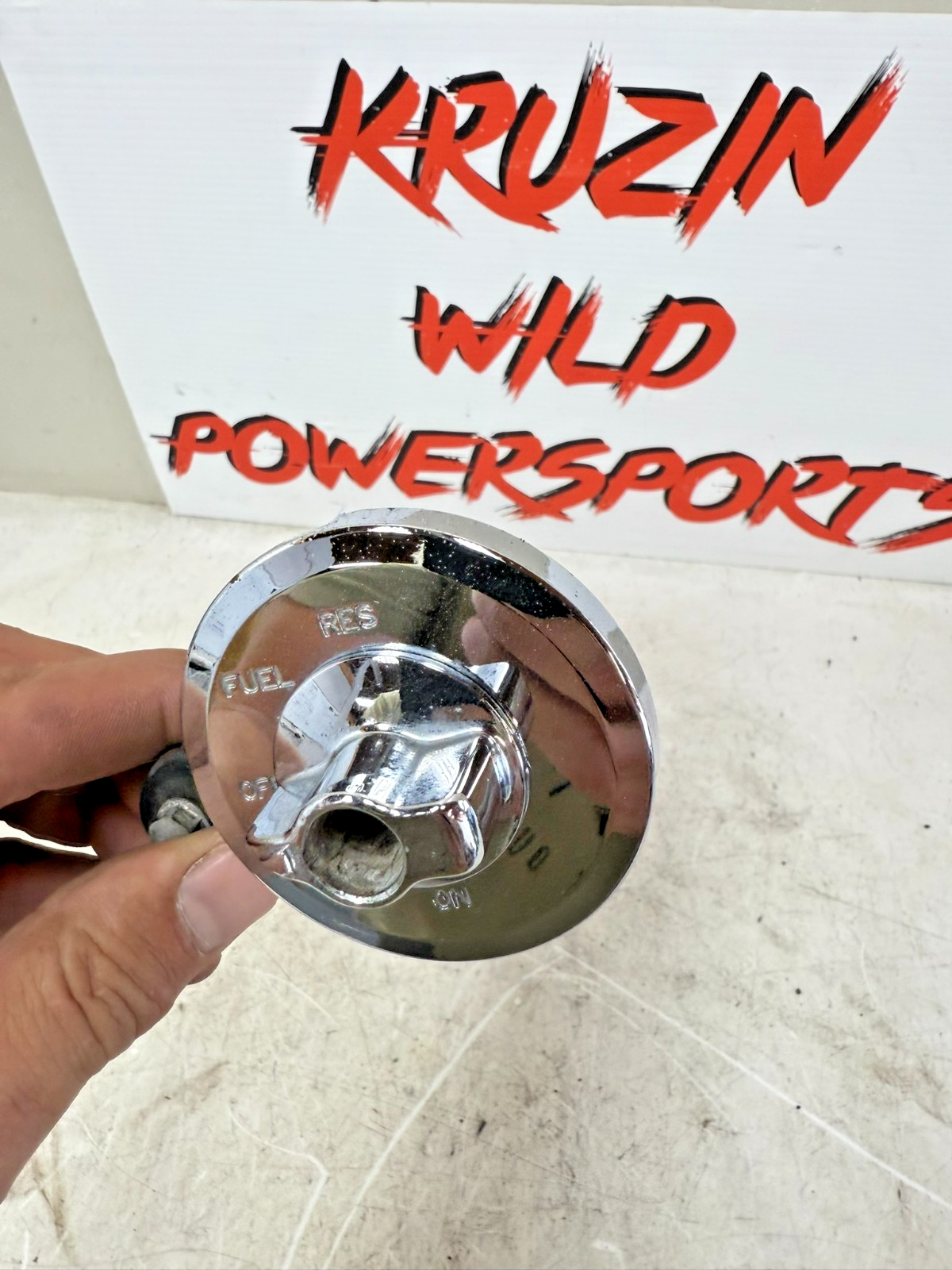 2001 HONDA VALKYRIE INTERSTATE Petcock Gas Fuel Shut Off Chrome