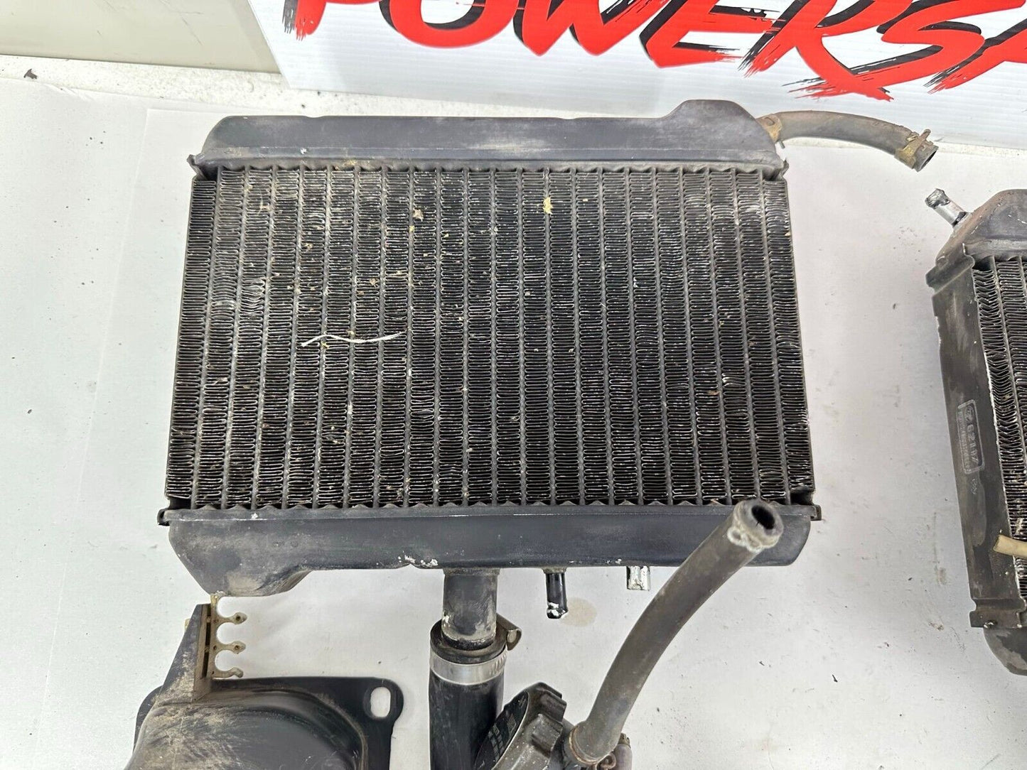 88-00 HONDA GOLDWING GL1500 Radiator + Cooling Fans + Holes + Overflow