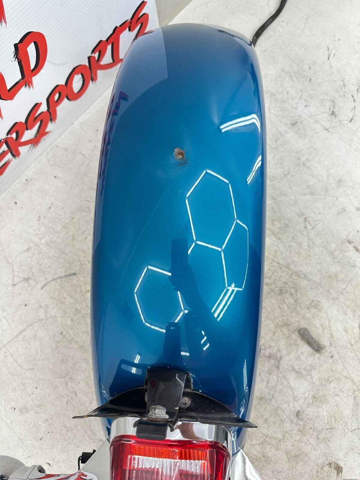 1995 HARLEY SOFTAIL OEM HD GENUINE REAR FENDER BRAKE LIGHT TURN SIGNAL BAR NICE!