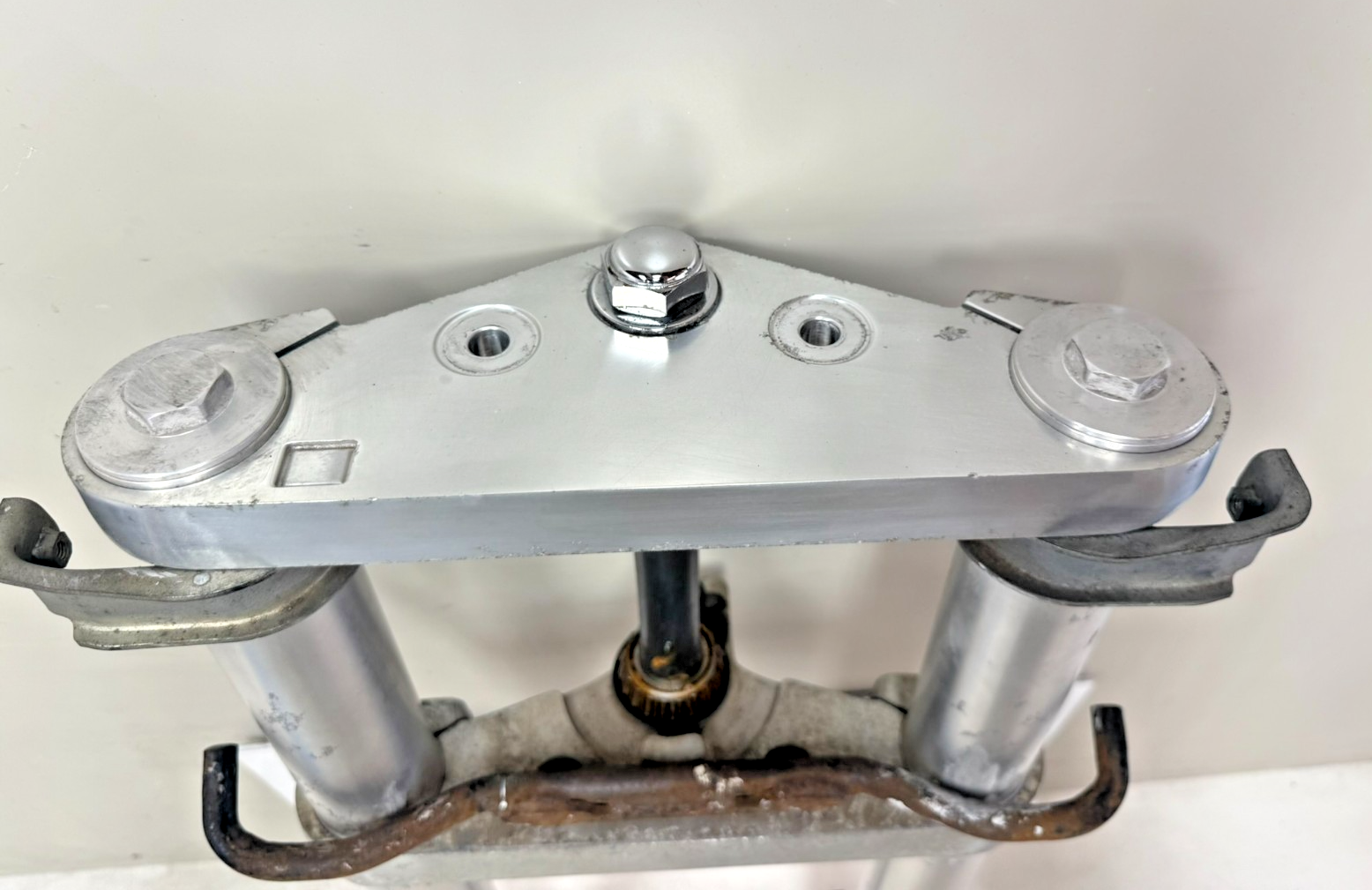 2001 HONDA VALKYRIE INTERSTATE Front End Forks Triple Tree Clamp Straight