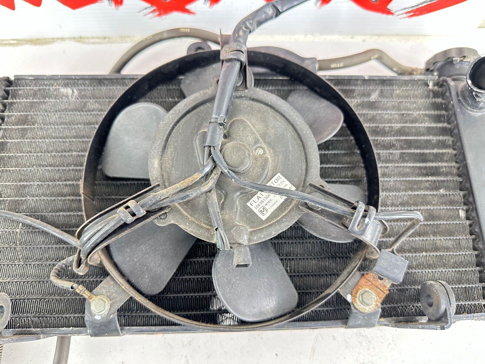 1998 HONDA VALKYRIE INTERSTATE Radiator + Fan + Overflow Tank