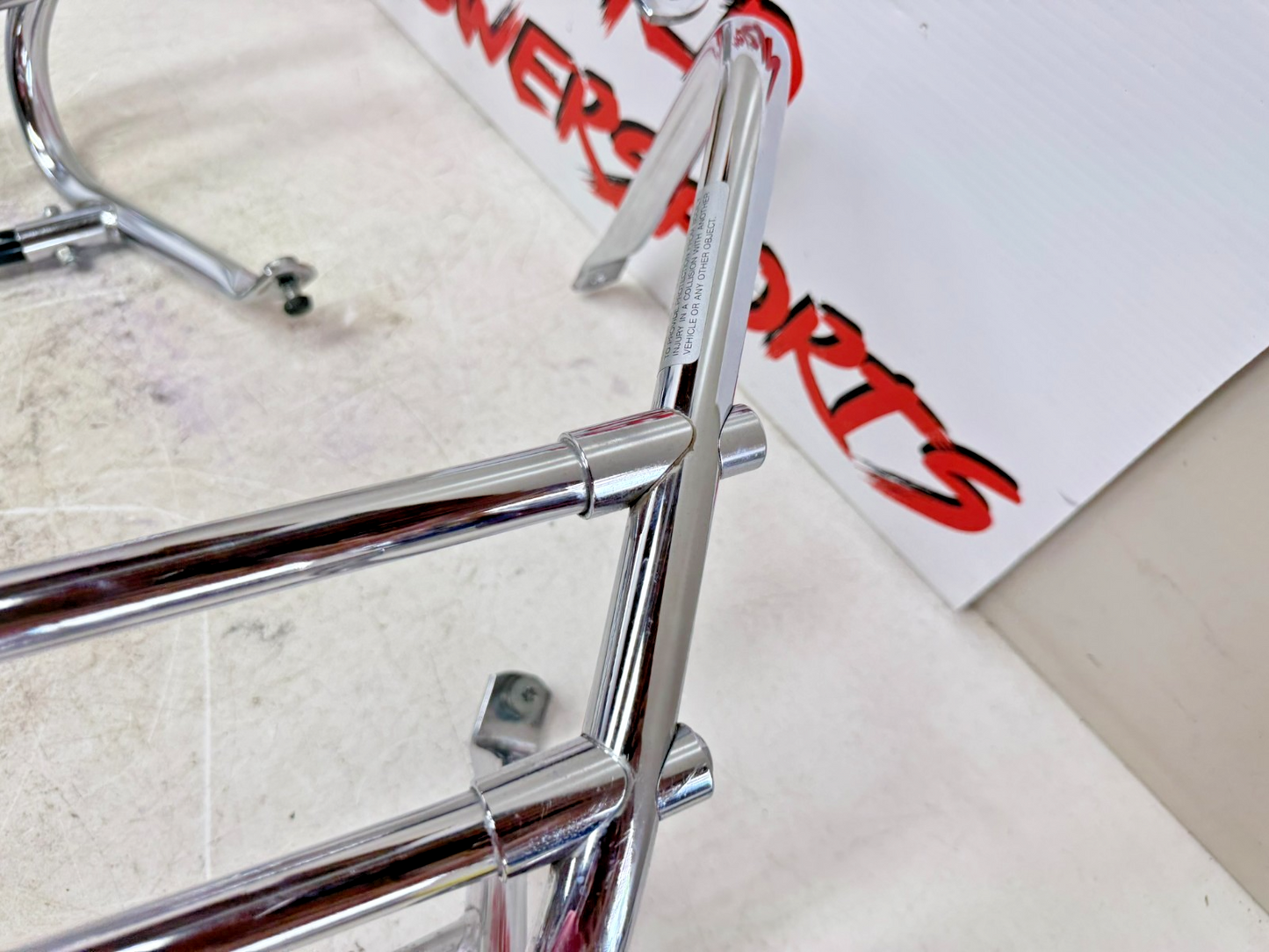 2003 HARLEY ELECTRA GLIDE Chrome Left Right Saddlebag Surround Bumper