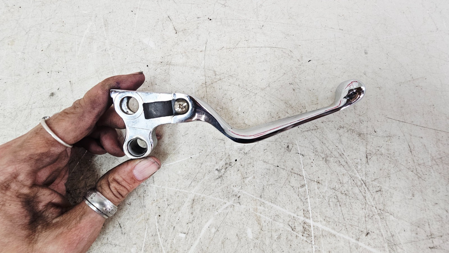 1990 Harley FXR FXRT FXRD FXRS FXLR FXRC Chrome Brake Clutch Lever OEM