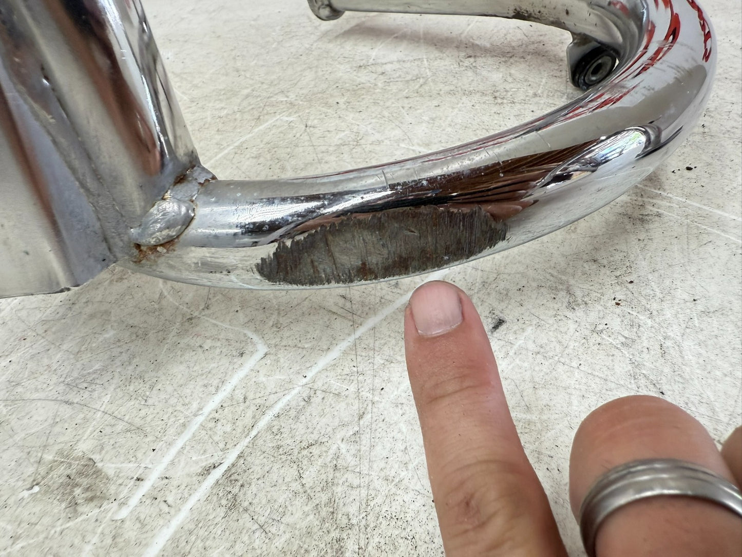 2001 HONDA VALKYRIE INTERSTATE Engine Motor Guard Crash Bars Pod Mount Chrome