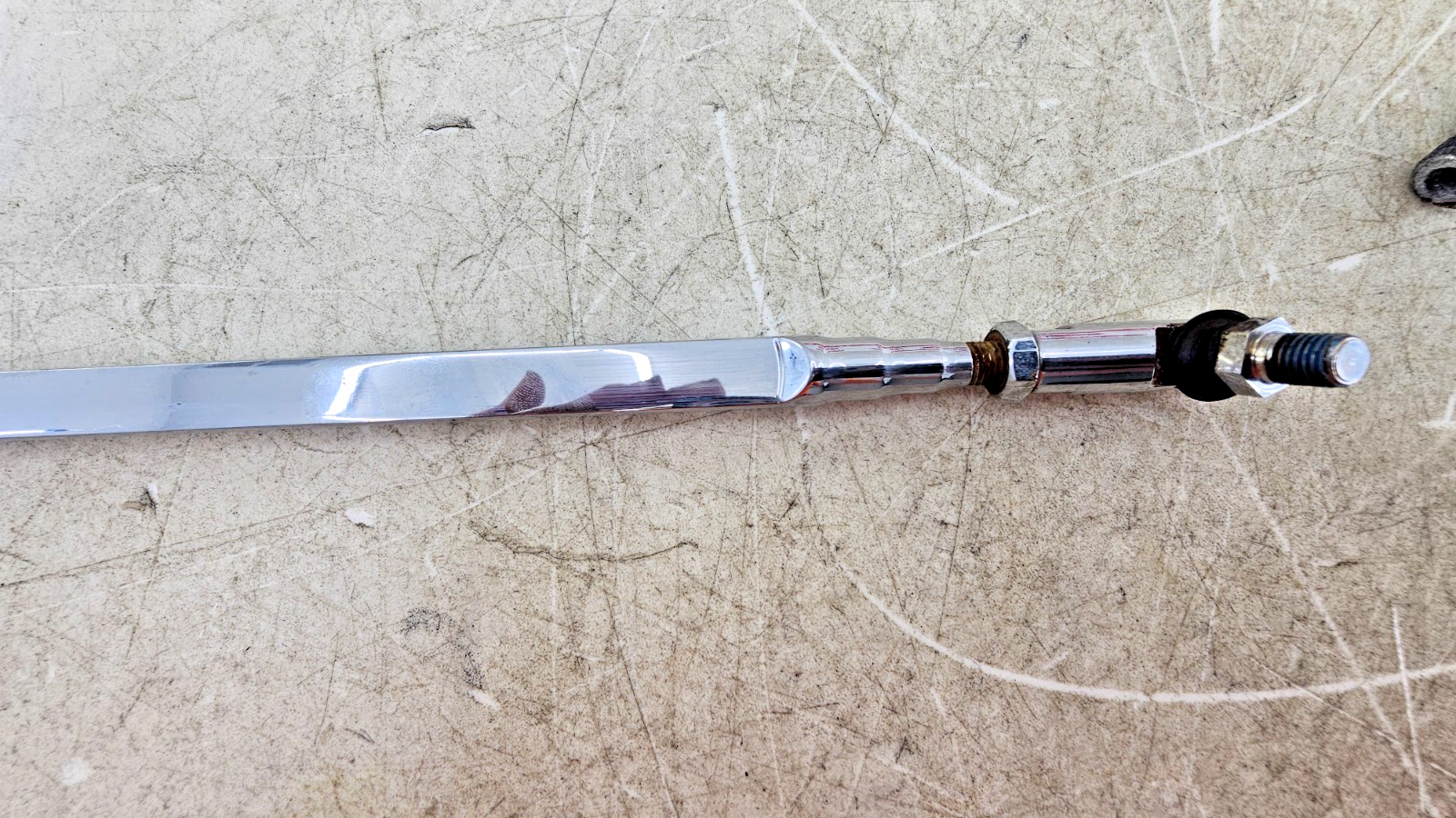 2000 HARLEY FLH ROADKING Chrome Heal Toe Shifter Shift Lever Linkage