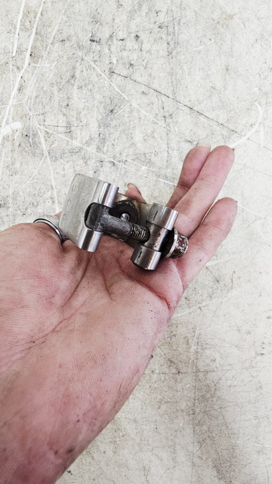 2001 Harley Davidson Sportster Windshield Quick Release Docking Hardware