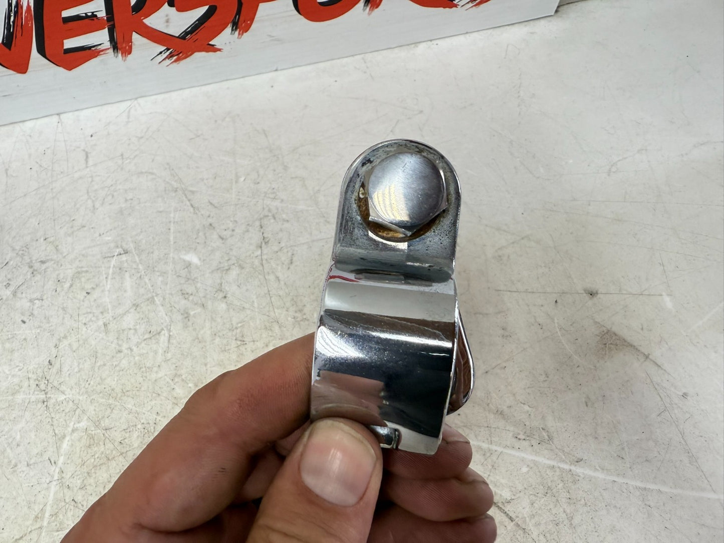 2003 HARLEY ELECTRA GLIDE Chrome Highway Foot Pegs Foot Rest OEM HD