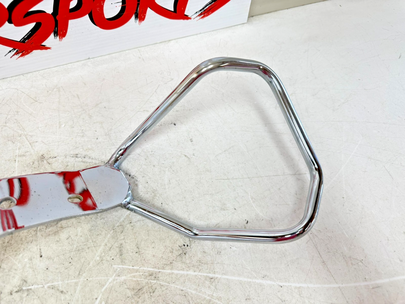 2003 HARLEY ELECTRA GLIDE Rear Passenger Grab Bar Chrome Handle