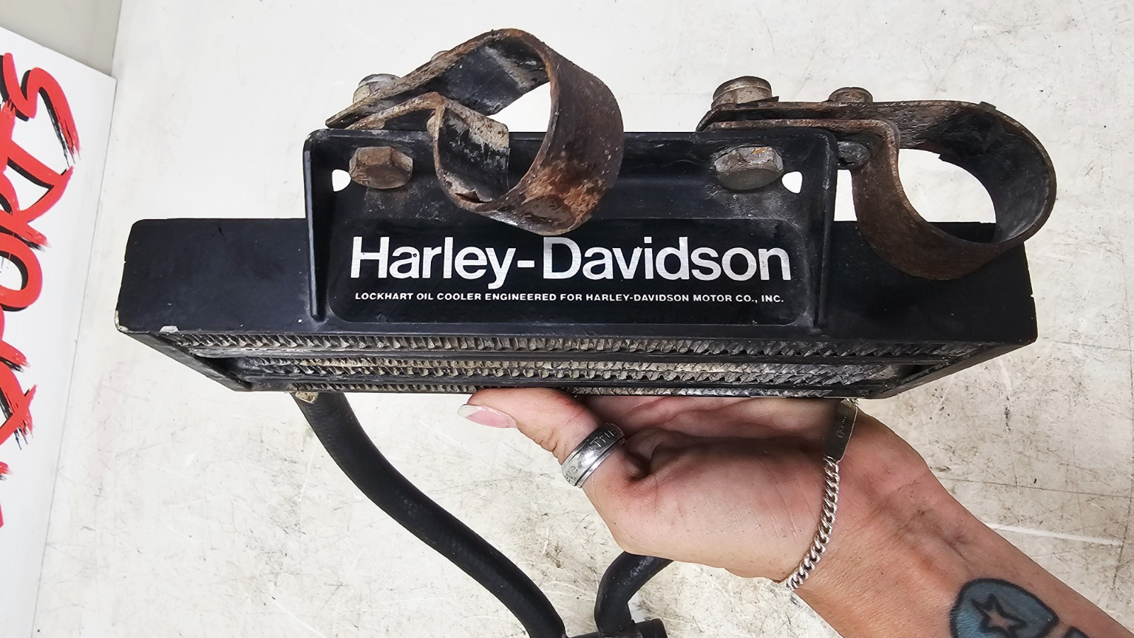 1996 HARLEY FLH ELECTRA GLIDE Shovelhead Oil Cooler