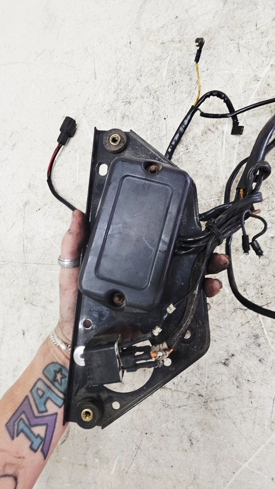 1990 Harley FXR FXRT FXRD FXRS FXLR FXRC Wiring Harness Loom Ignition Switch OEM