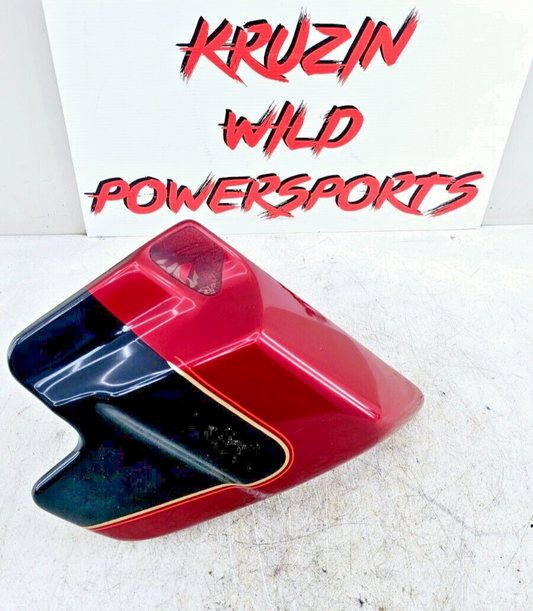 1998 HARLEY FLH ELECTRA GLIDE Right Side Cover Fairing Panel Cowl RED BLACK OEM