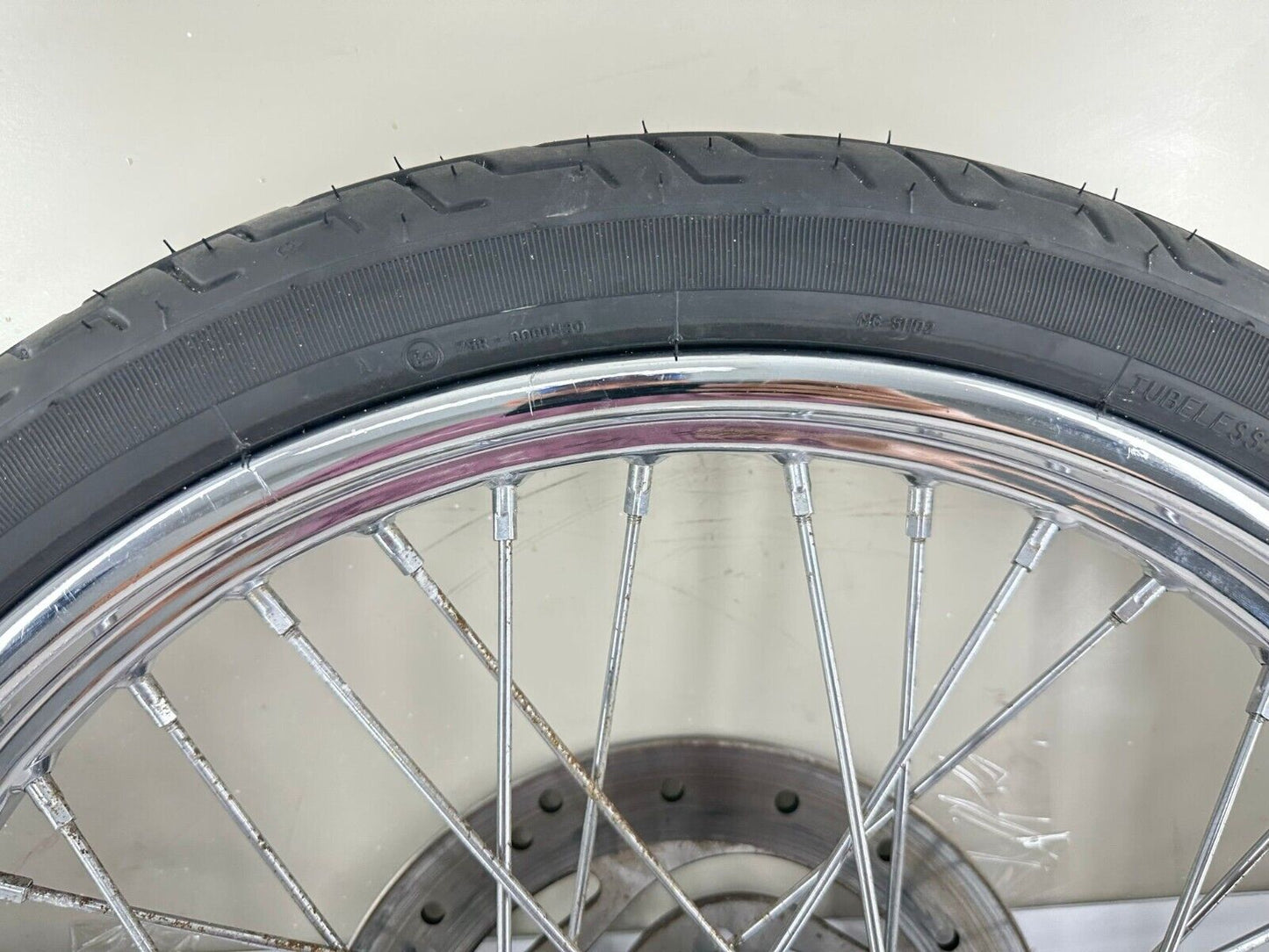 2003 HARLEY SOFTAIL 21" Front Wheel Rim (New) Tire