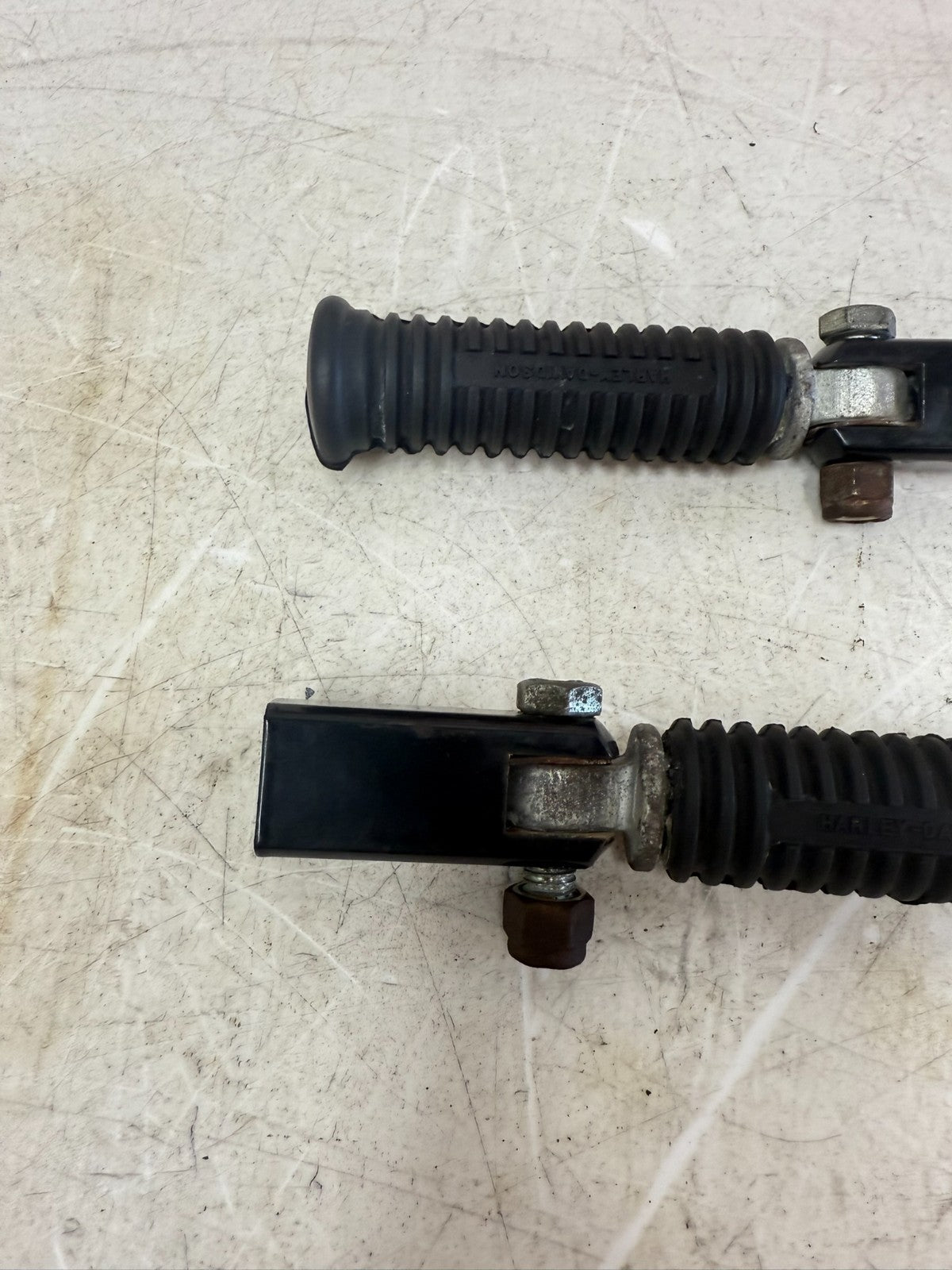 2003 Harley Davidson Sportster Rear Passenger Foot Peg Right & Left