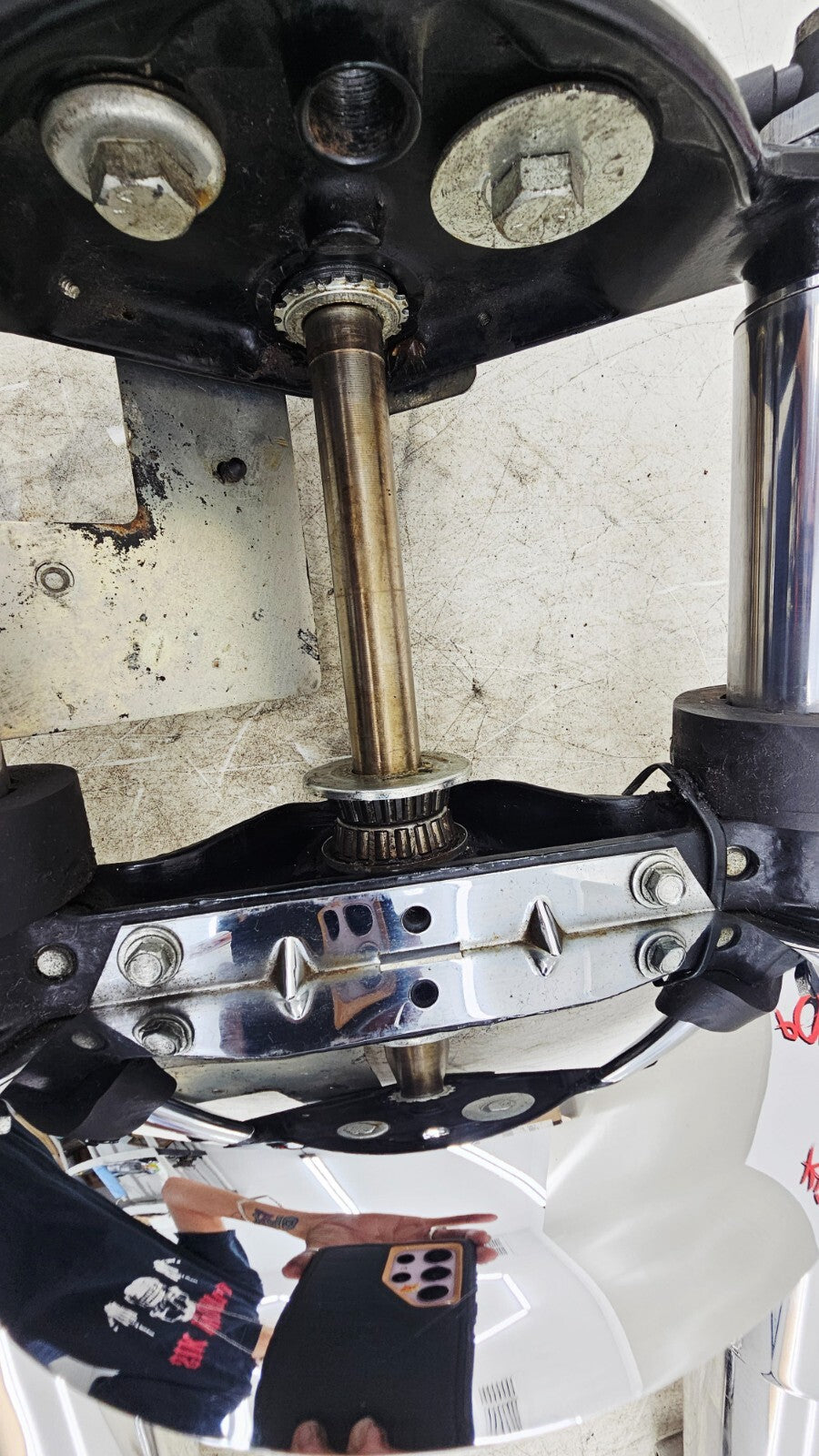 2000 HARLEY ELECTRA GLIDE Forks Triple Tree Front End Suspension