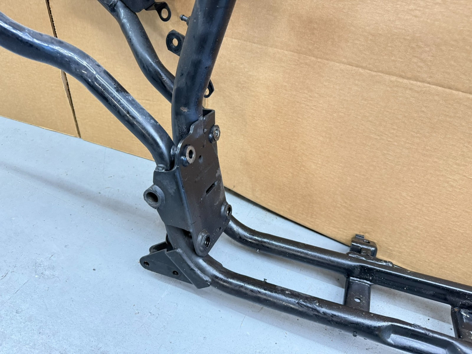 1997 Harley Davidson Sportster Main Frame Chassis STRAIGHT