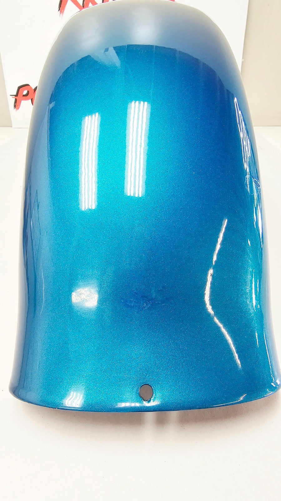 1995 HARLEY SOFTAIL FATBOY OEM Front Fender Aqua Pearl Silver Painted