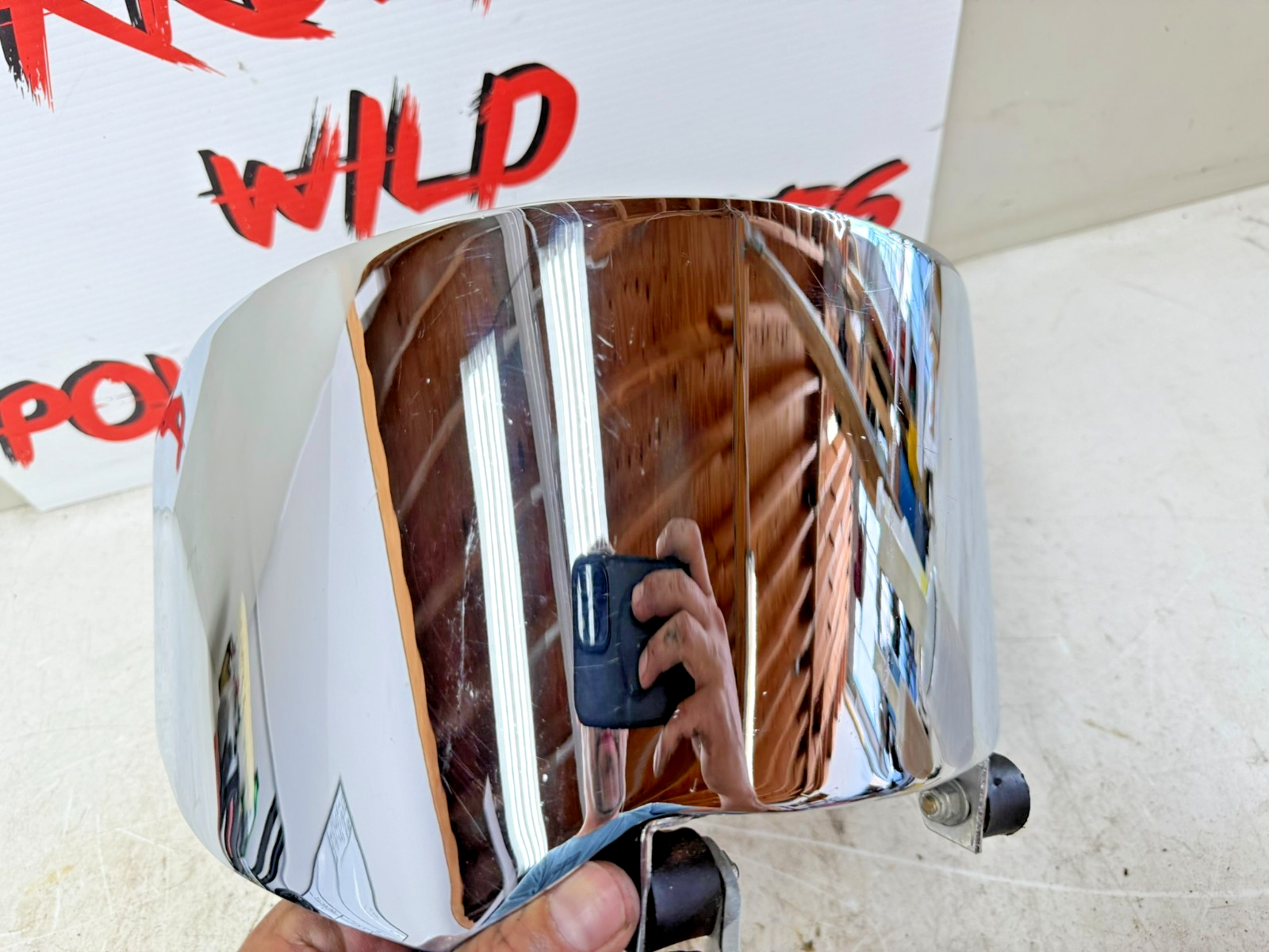 1997 HARLEY DAVIDSON SOFTAIL Chrome Oil Tank Sac Sack Bag Reservoir