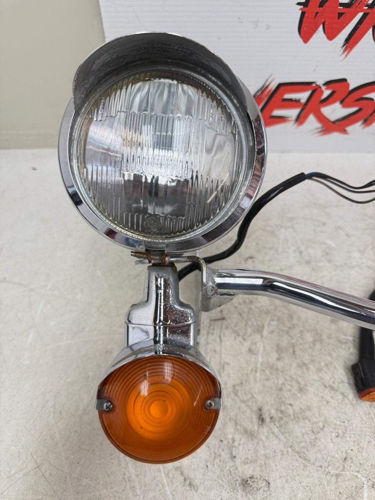 1995 HARLEY FLH ELECTRA GLIDE Chrome Highway Fog Lamp Turn Signal Light Bar