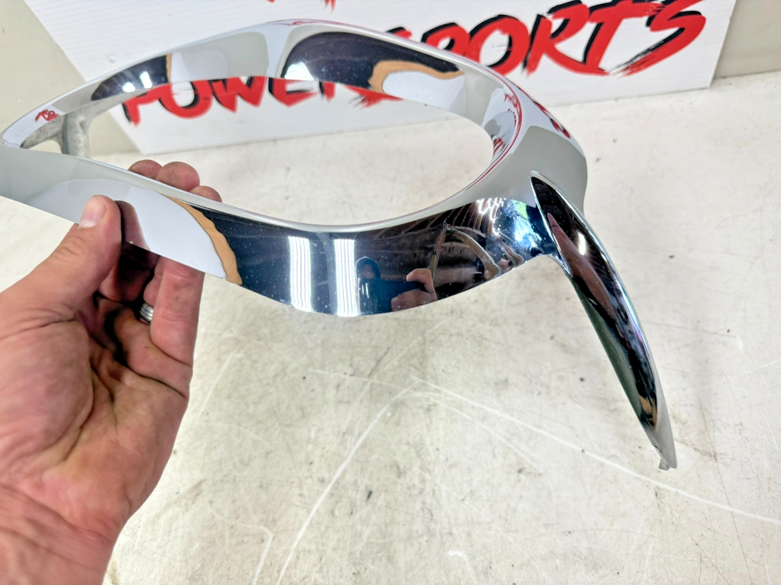 2001 HONDA VALKYRIE INTERSTATE Headlight Trim Garnish Chrome