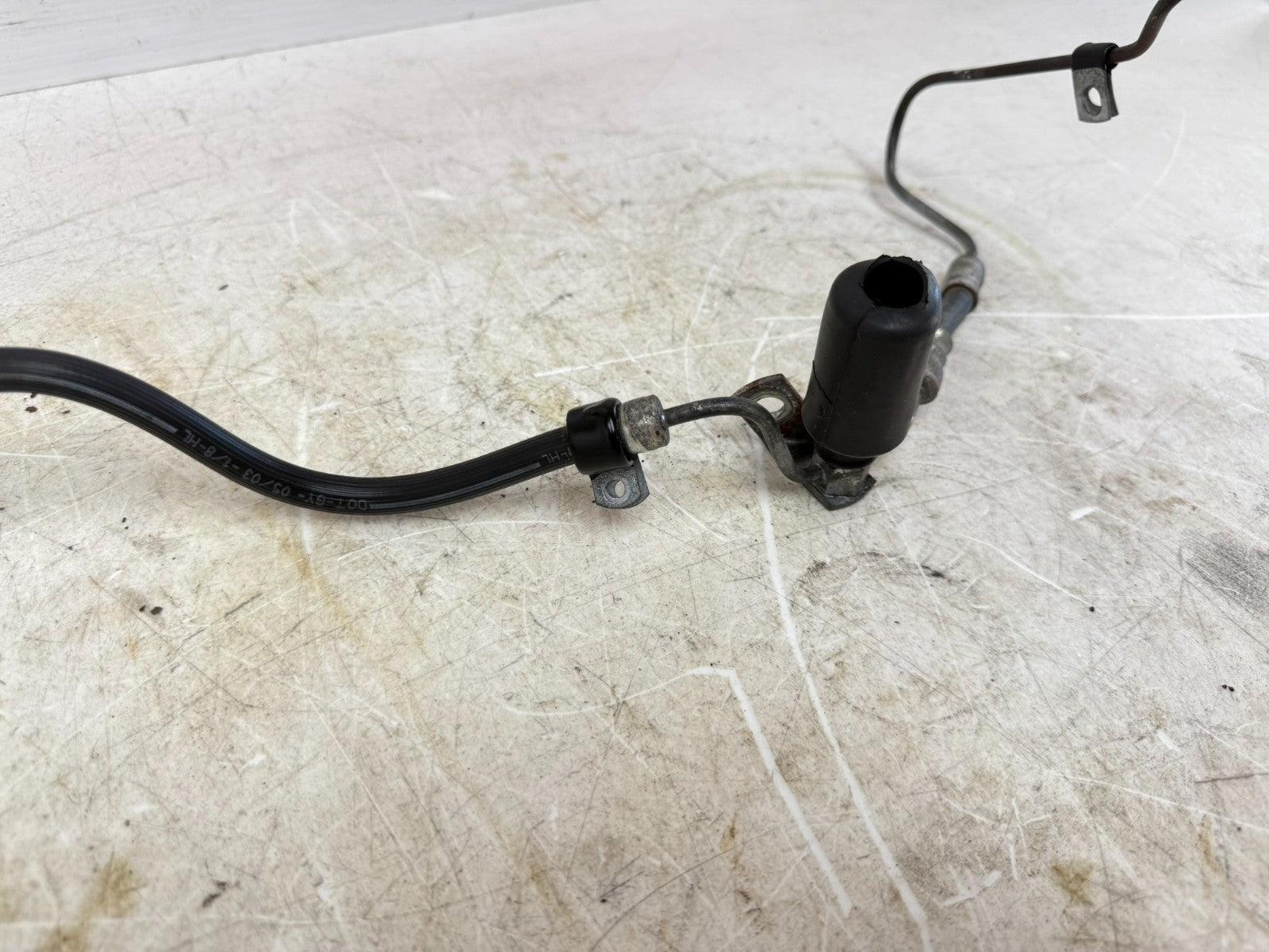 2003 Harley Davidson Sportster OEM Rear Brake Hose Line Pipe