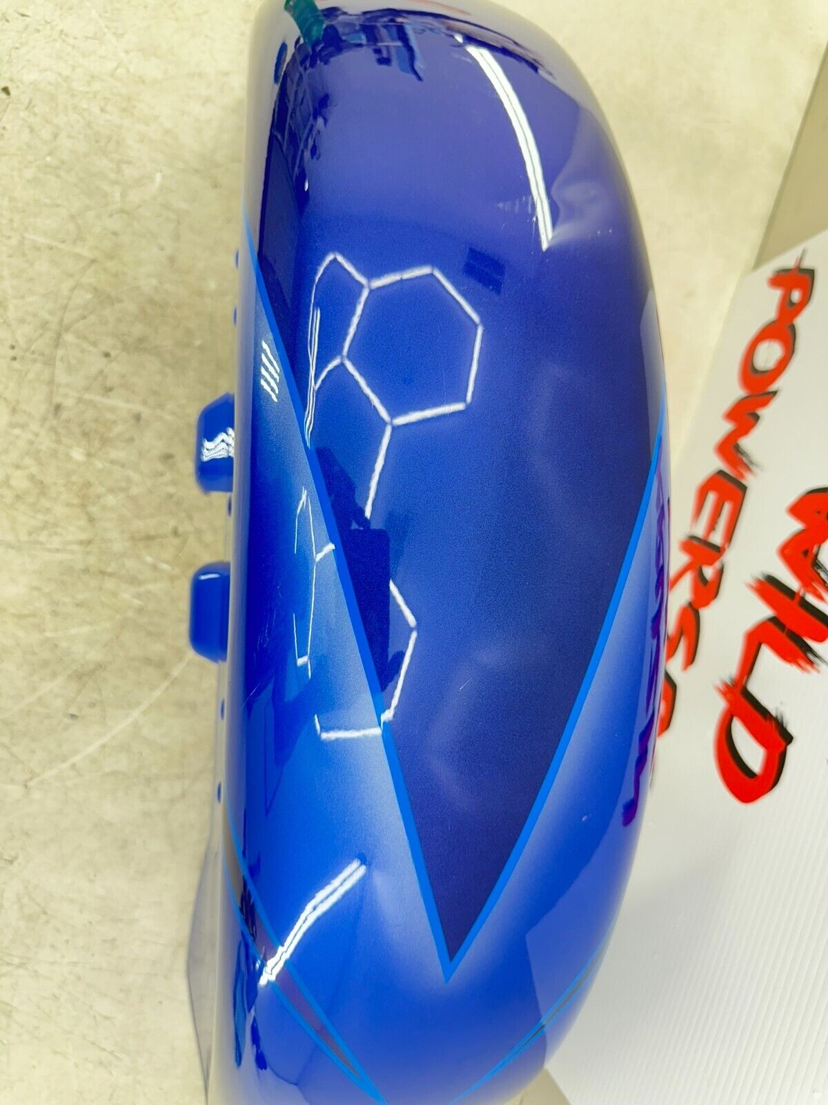 2007 Harley Electra Glide CVO OEM HD Front Fender Lightning Blue Midnight Pearl