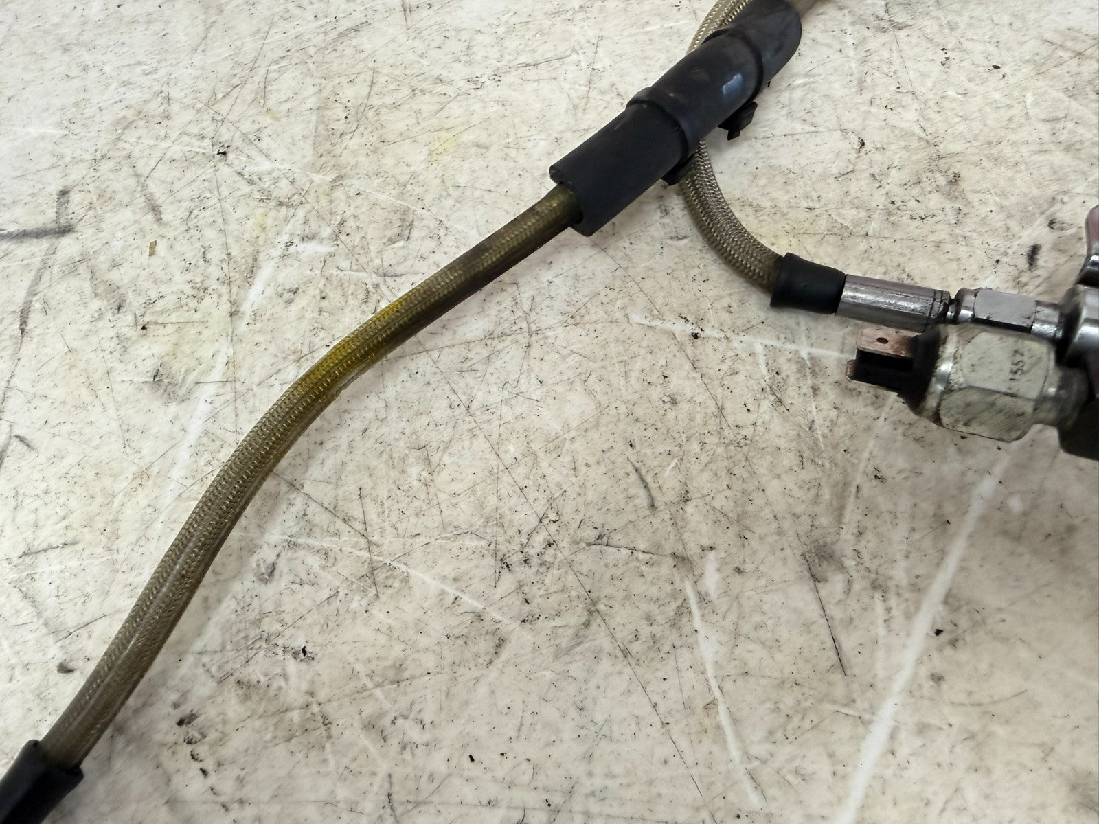 1995 HARLEY FLH ELECTRA GLIDE Braided Brake Hose Line