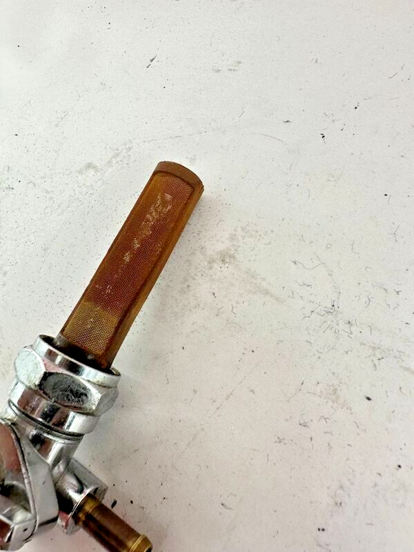 2001 Harley Davidson Sportster Chrome Manual Fuel Gas Petcock Valve OEM HD